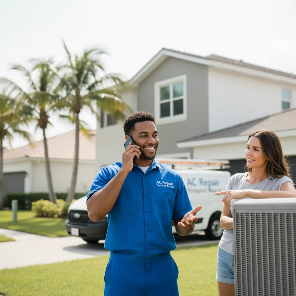 AC Repair Pompano Beach customer support in Bozrah